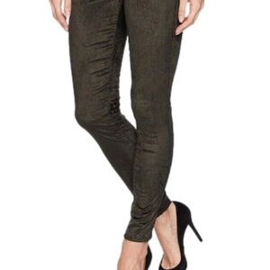 NWT 7 For All Mankind Women's Black Skinny Jeans ankle gwenevere velvet 24 NEW